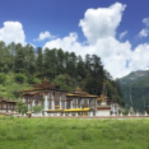 Kurje Lhakhang near Jakar, Bhutan